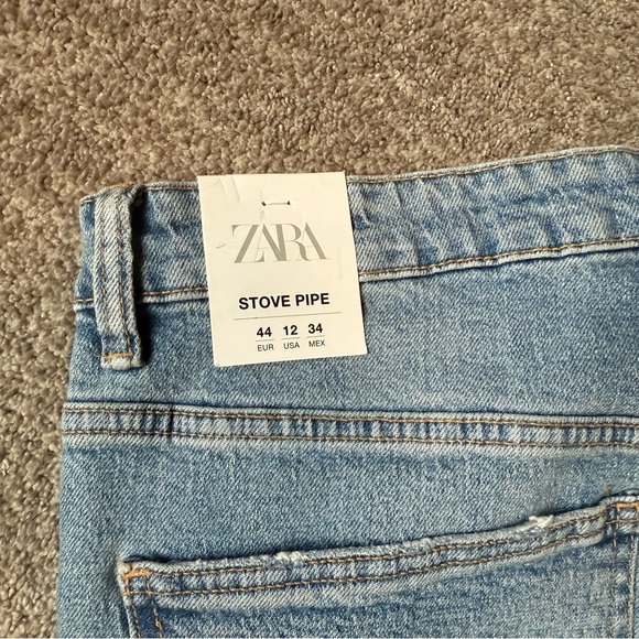 ZARA Stove Pipe Women’s Jeans NWT - Picture 5 of 11